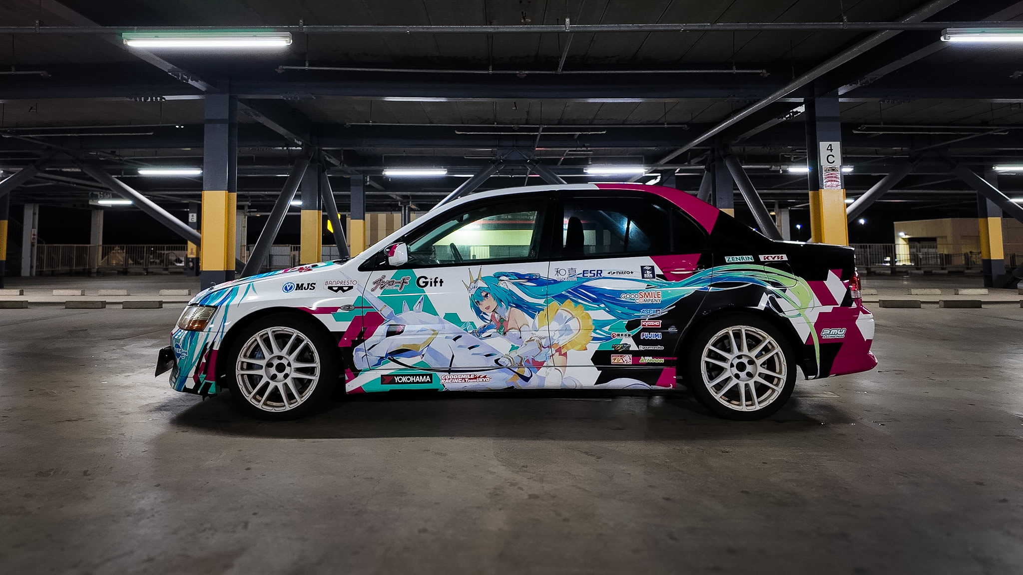 Mitsubishi Lancer Evolution VII GSR | Hatsune Miku Edition | 4G63